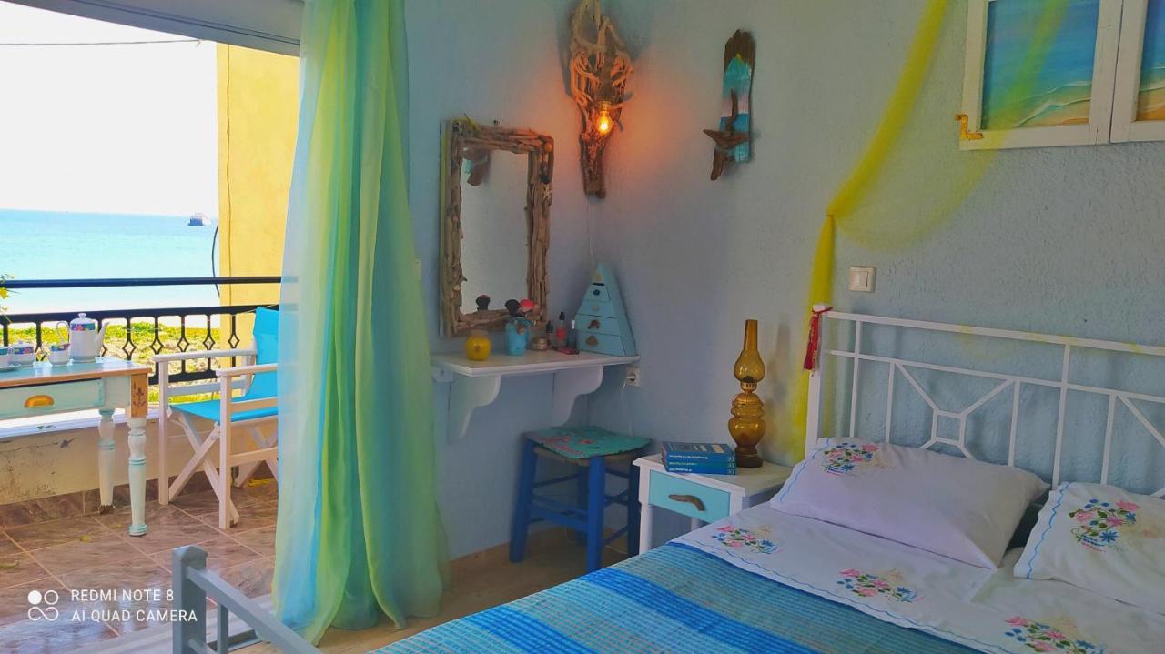Ferienwohnung Socrates Sea View Kampos Marathokampou Exterior foto