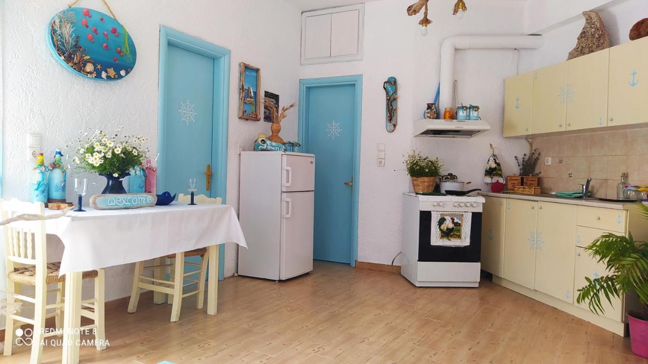 Ferienwohnung Socrates Sea View Kampos Marathokampou Exterior foto