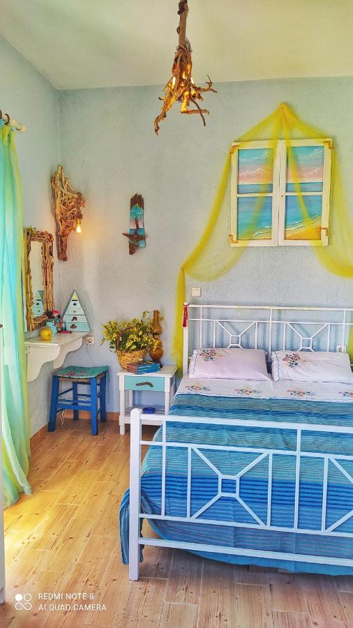 Ferienwohnung Socrates Sea View Kampos Marathokampou Exterior foto