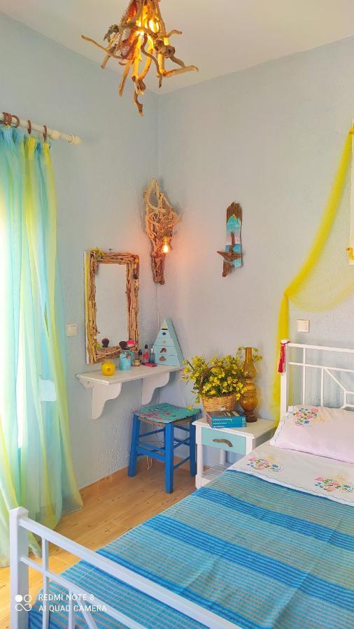 Ferienwohnung Socrates Sea View Kampos Marathokampou Exterior foto