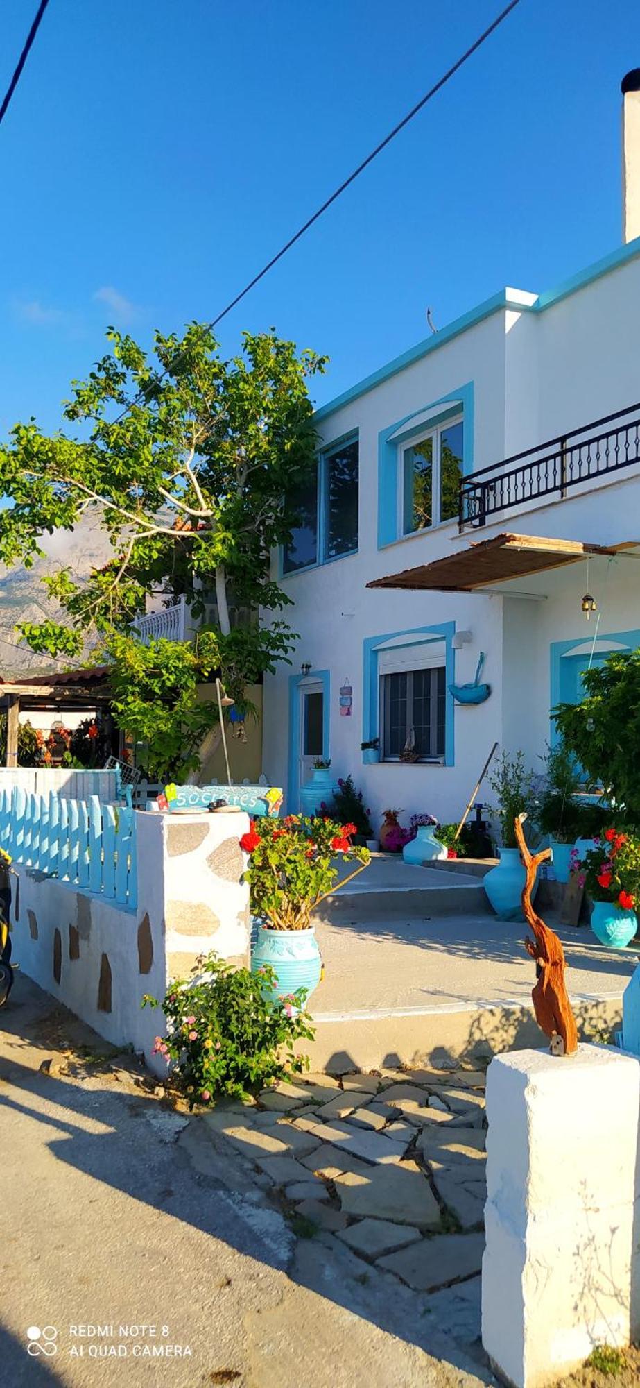 Ferienwohnung Socrates Sea View Kampos Marathokampou Exterior foto