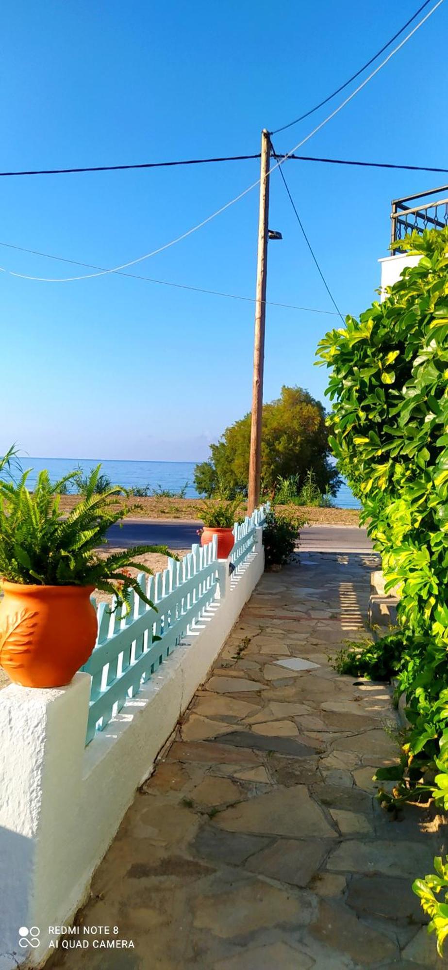 Ferienwohnung Socrates Sea View Kampos Marathokampou Exterior foto